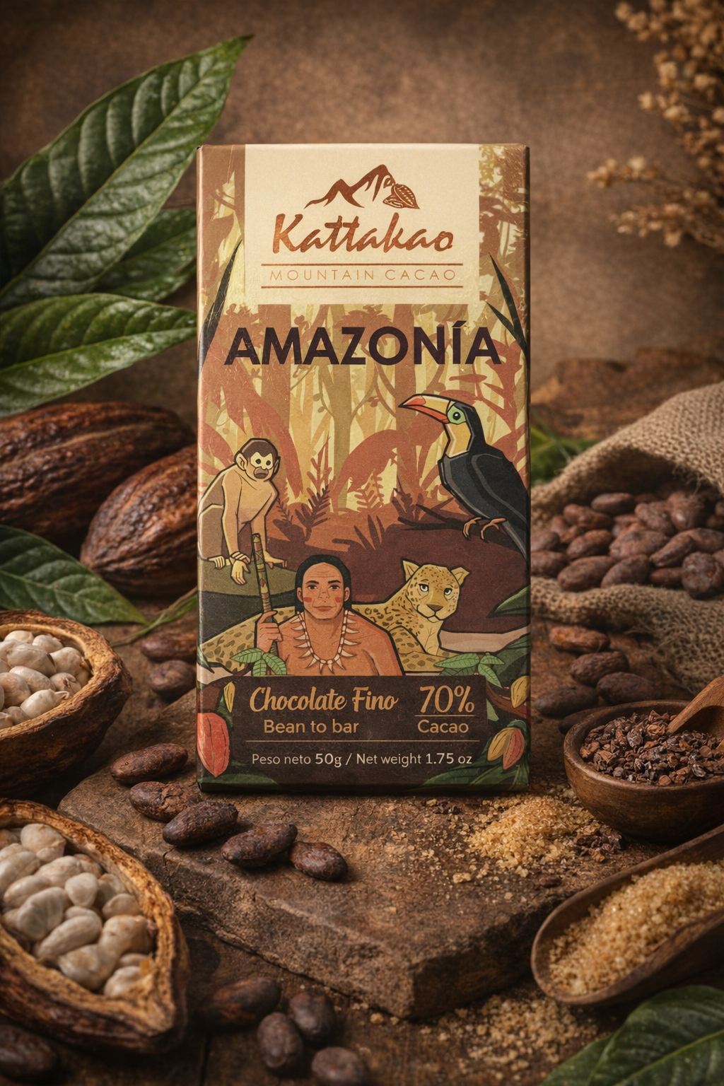 ChatGPT Image 20 mar 2026, 08_47_28 Chocolatina 70% Cacao - Image 1