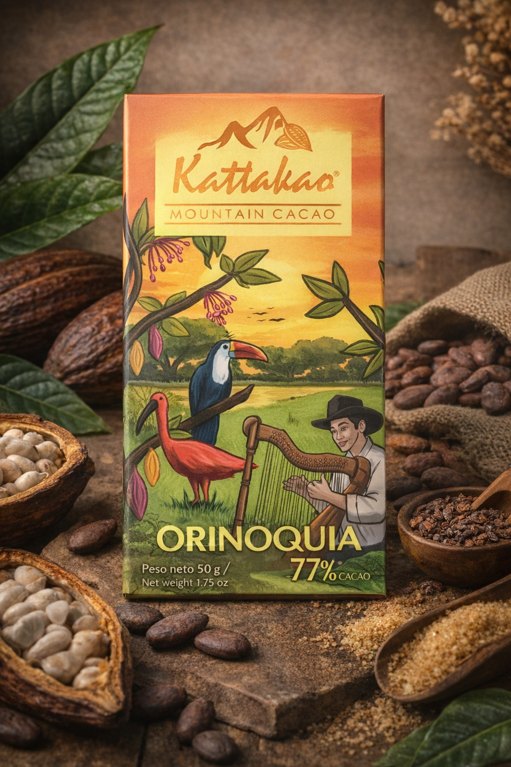 ChatGPT Image 20 mar 2026, 08_55_38 Chocolatina 77% Cacao - Image 1